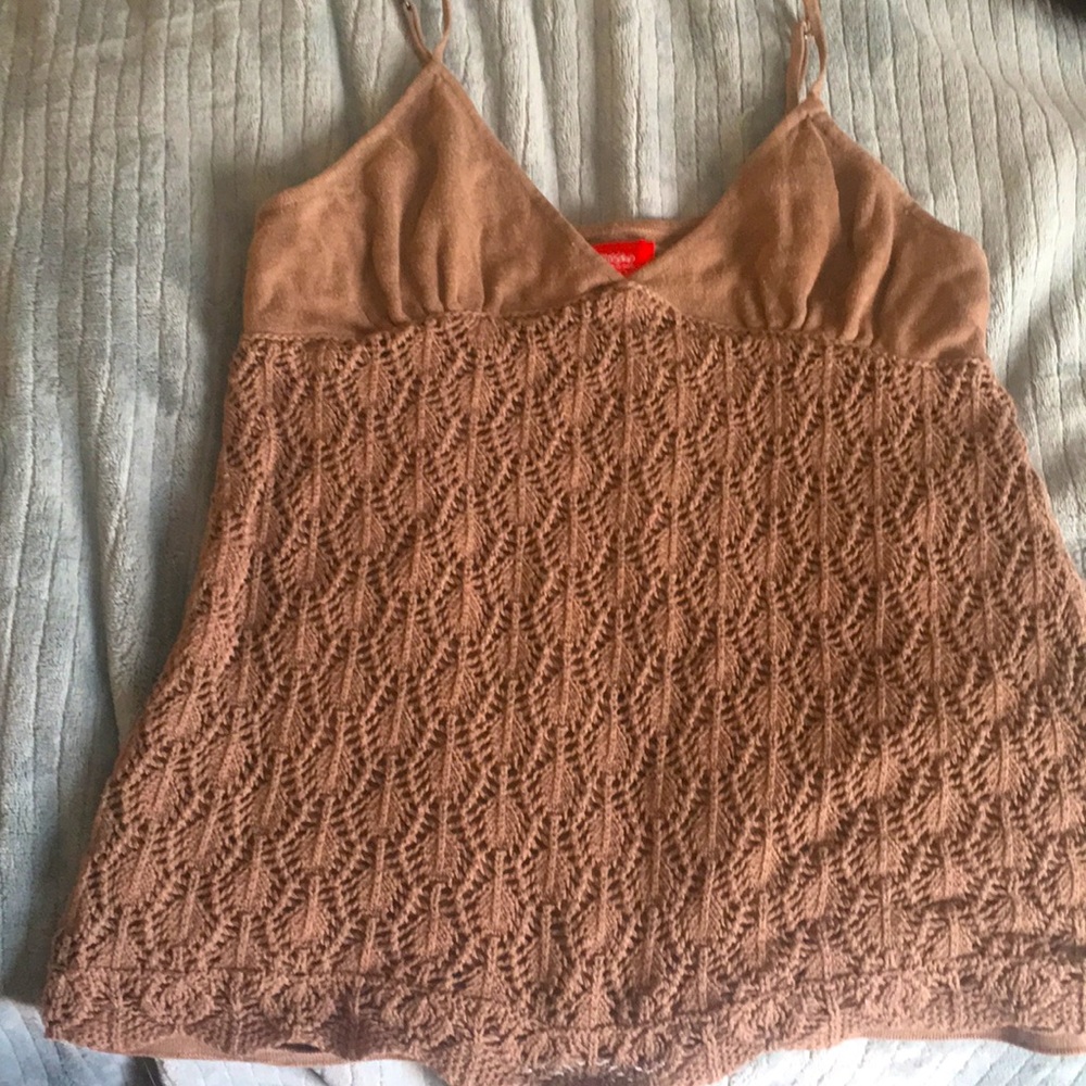 Boho Knitted Spaghetti Strap